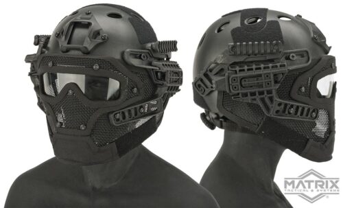 Matrix Legionnaire Full Head Coverage Helmet / Mask / Goggle Protective System