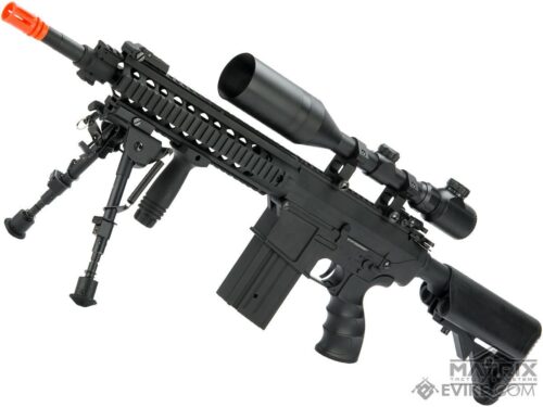 Matrix Full Size SR25-K Precision Rifle Airsoft AEG