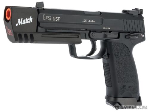 Evike.com Exclusive Heckler & Koch USP Match Gas Blowback Airsoft Pistol by KWA
